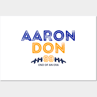 AARON DON 99 END OF AN ERA Posters and Art